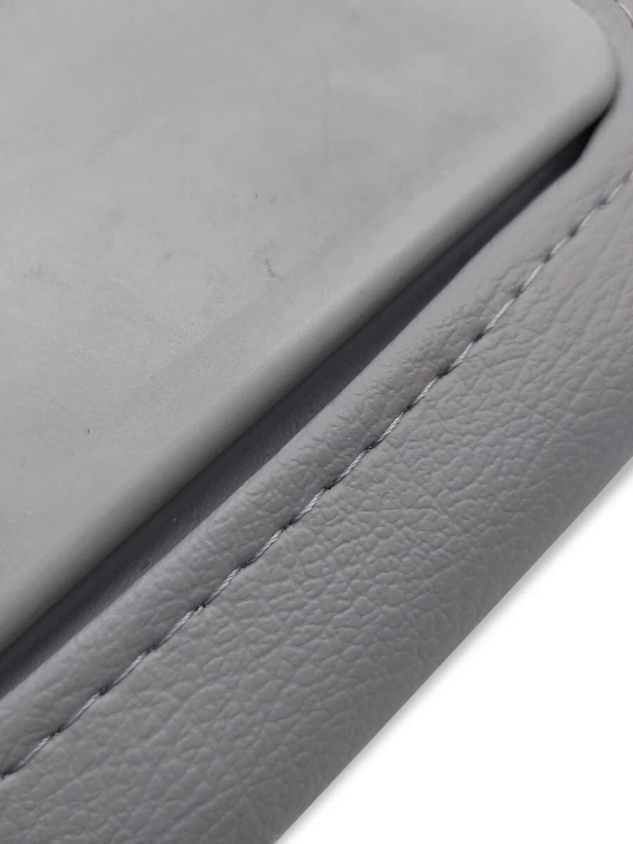 Sunvisors Cover Skin for Toyota Corolla (2002–2008) Gray PVC Leather