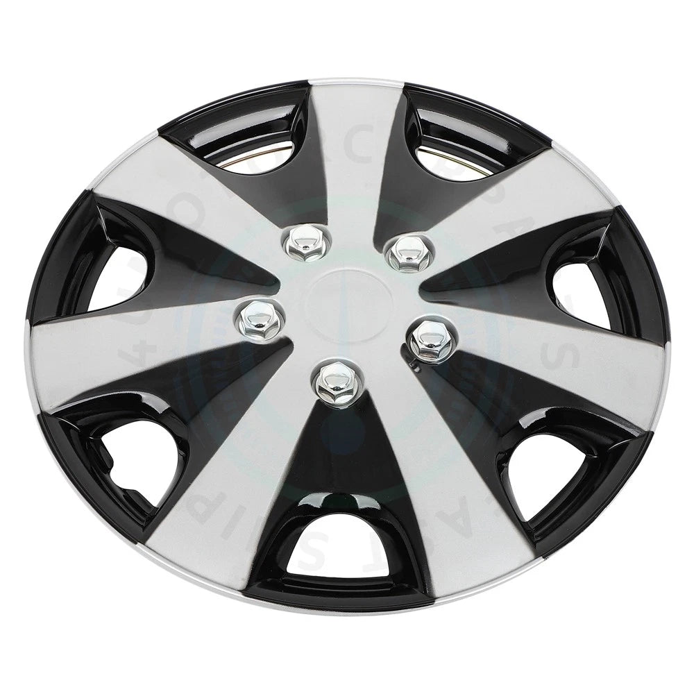 Set of 4 Wheel Hub Caps for 15 Inch Tires (Car Truck SUV)
