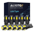 10x T10 6000K HID White LED Bulbs for (194 168 175 W5W 2825 192)