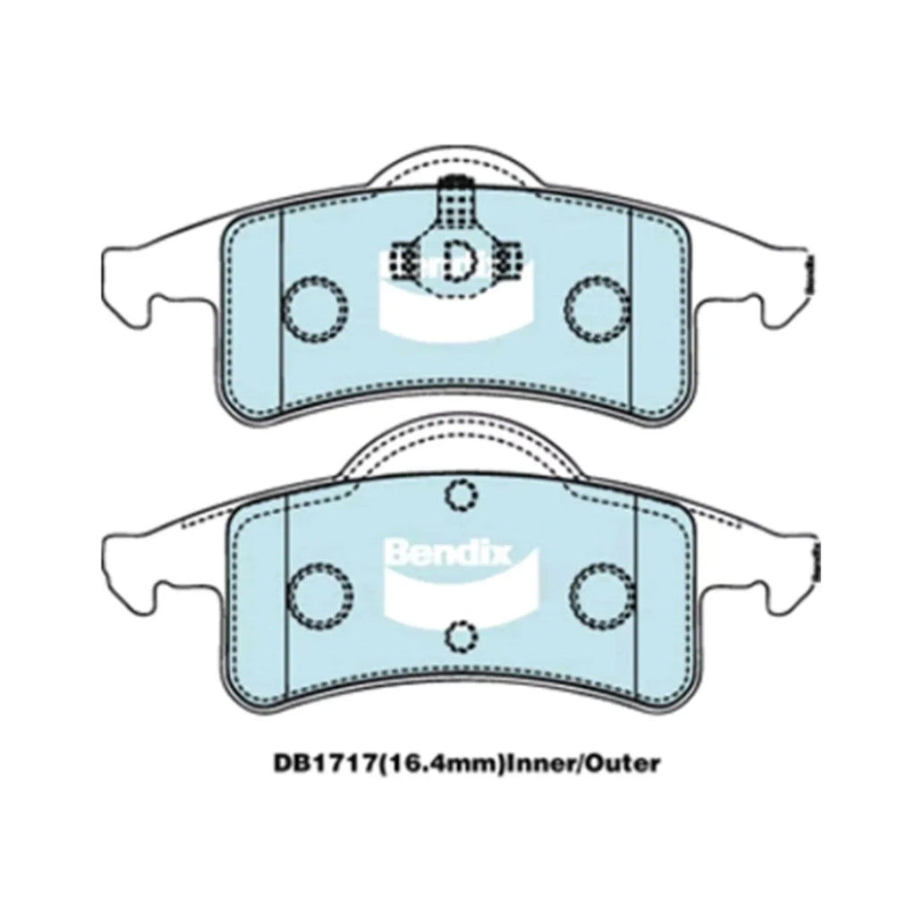 Brake Pad Set 4WD for Jeep Grand Cherokee WG WJ (1999-2005)