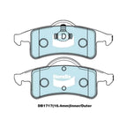 Brake Pad Set 4WD for Jeep Grand Cherokee WG WJ (1999-2005)