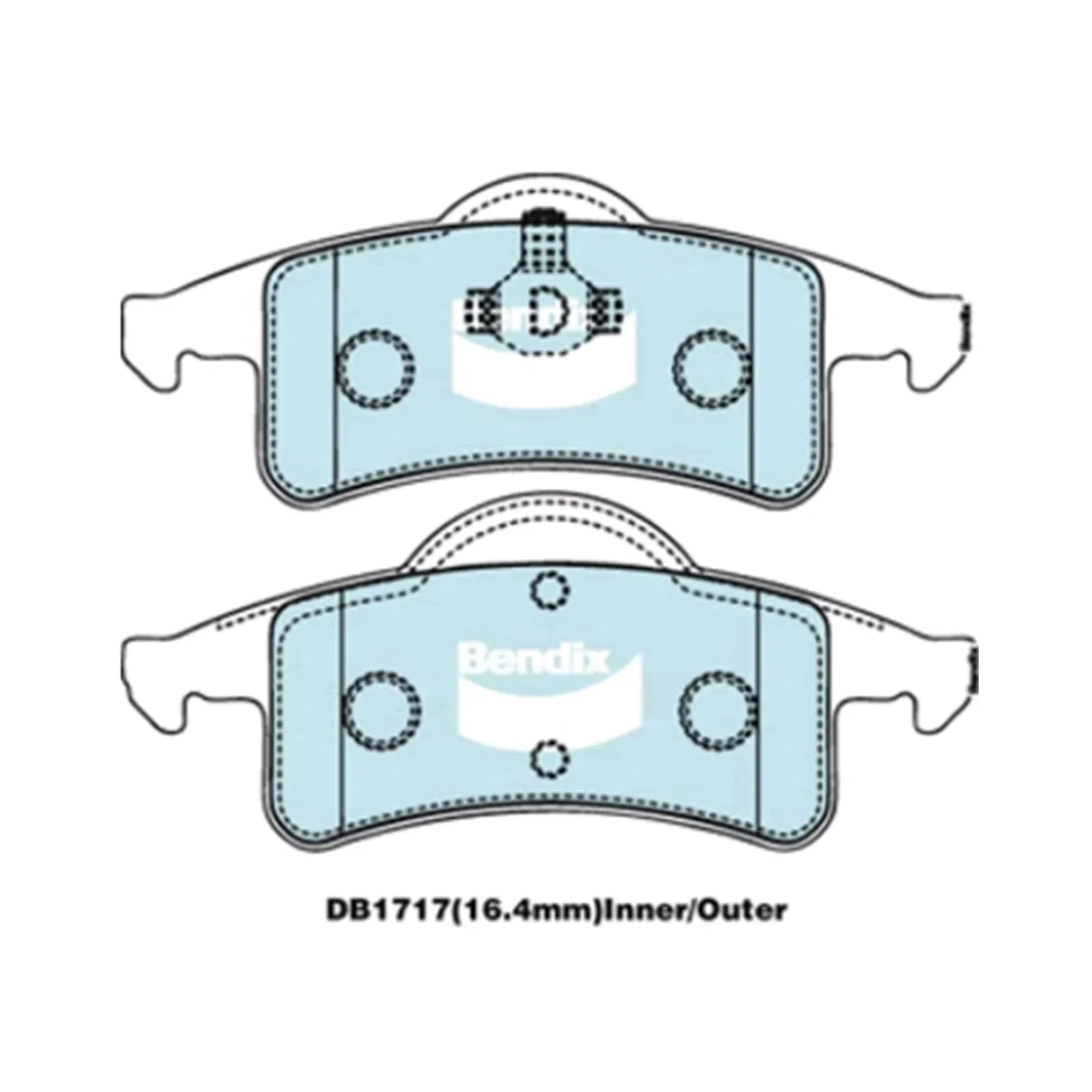 Brake Pad Set 4WD for Jeep Grand Cherokee WG WJ (1999-2005)