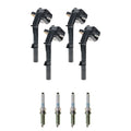 Set of 4 Ignition Coils & NGK Iridium Spark Plugs for CLA250 (2013–2016)