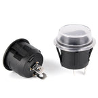 Set of 5 SPST ON/OFF Switches 10A 12V Waterproof for Boat Car