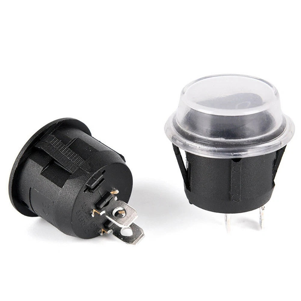 Set of 5 SPST ON/OFF Switches 10A 12V Waterproof for Boat Car