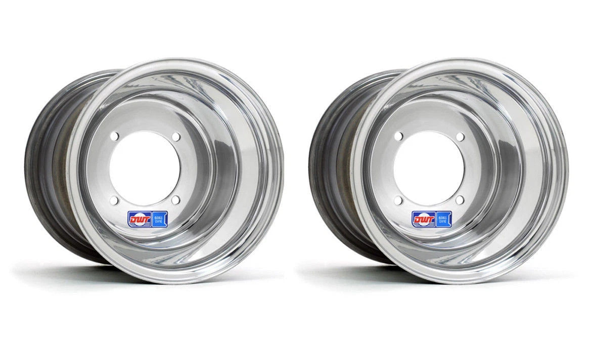 DWT Rear Wheels Rims 9" 9x8 4/115 for Yamaha Raptor 700 660 YFZ450 YFZ450R Banshee