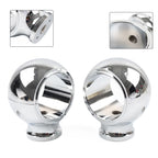 2 Rise Handlebar Riser Clamp Mount Chrome for Harley Sportster Softail