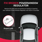 Power Window Regulator for Cadillac CTS (2003–2007) Front Passenger