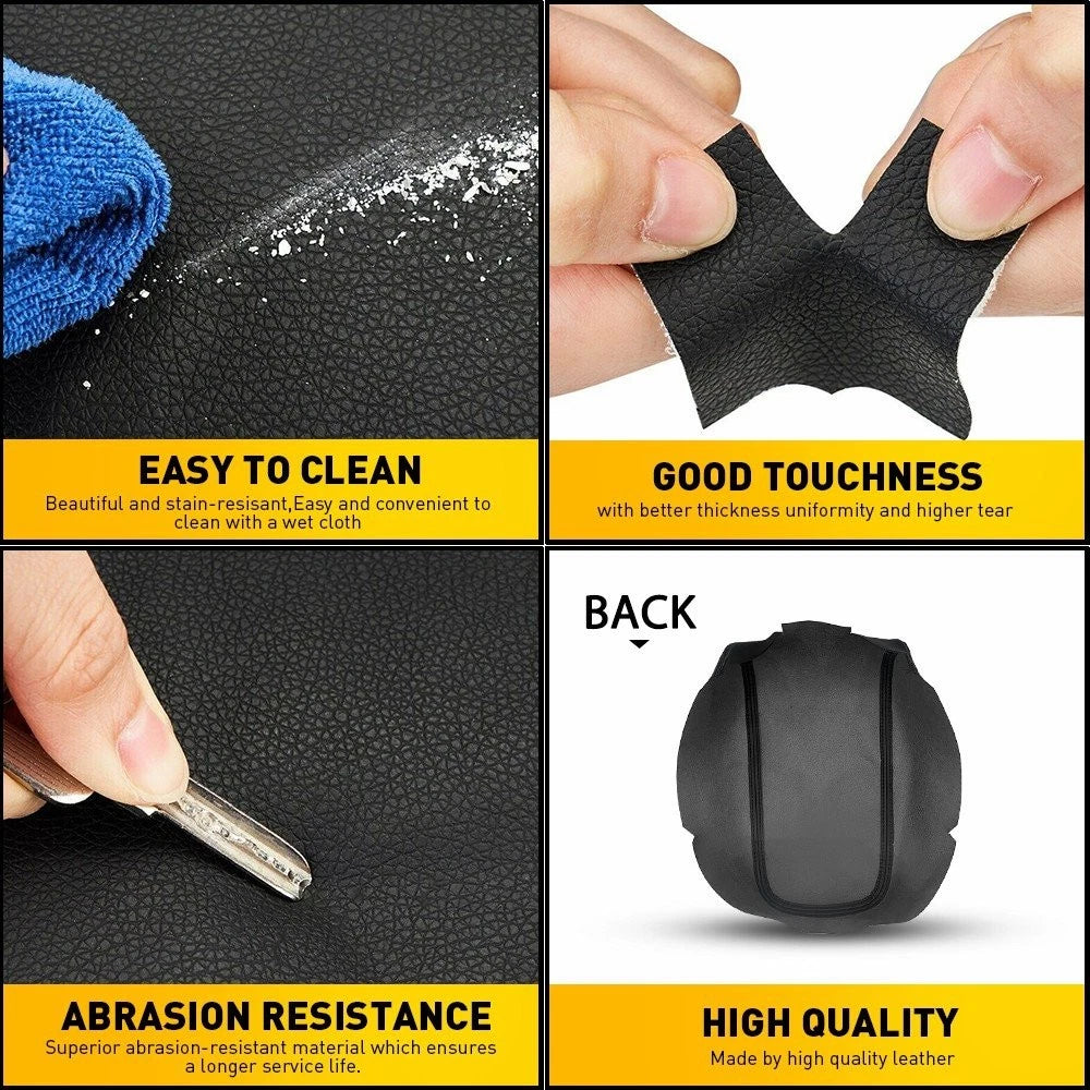 Center Console Lid Armrest Cover Trim for Ford Escape (2017–2019) Black EV
