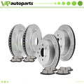 Brake Pads and Rotors Set for Nissan Frontier, Suzuki Equator