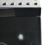 Black Aluminum Tool Box with Saddle Step for Semi Truck (28"x25"x18")