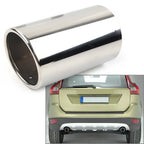Stainless Steel Rear Exhaust Pipe Tail Muffler Tip for Volvo S60 V60 XC60 (2011–2023)