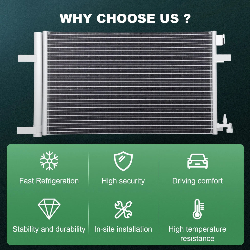 AC Condenser for Buick Cascada (2016–2018), Regal (2011–2017), Impala (2014–2020)