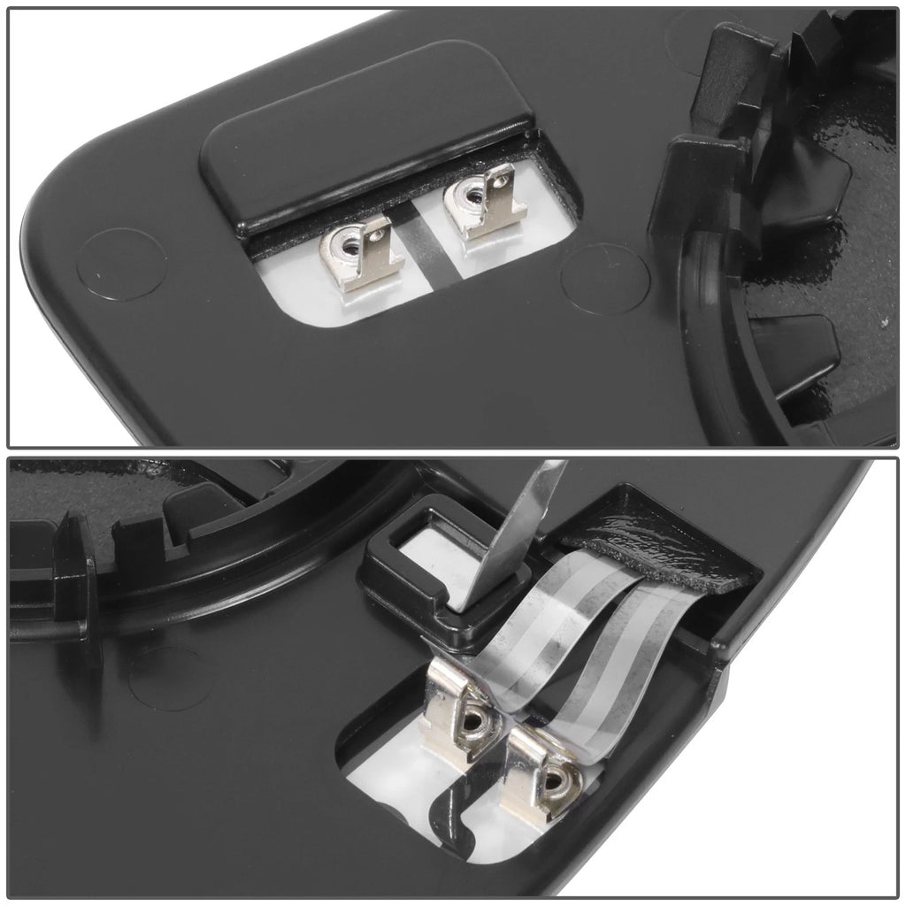 Power Fold Dual Driver Side Flat Mirror Glass for Ford Transit Connect (2014–2024)
