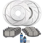 Brake Pads and Rotors Set for Chevrolet HHR SS 2.0L (2009–2010) Drilled