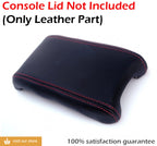 Center Console Armrest Cover for Honda Civic (2016–2020) Red Stitch