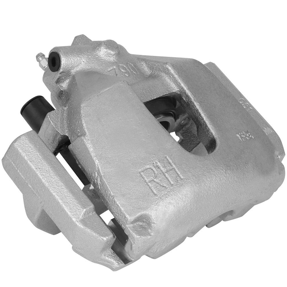 Front Right Brake Caliper for Ford Focus (2004–2007) Silver Zinc Plated