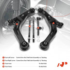 6X Front Control Arm with Ball Joint Tie Rod End for Ford Escape (2001–2004)