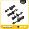 Set of 4 Complete Struts with Coil Springs for Toyota Highlander (2004–2007)