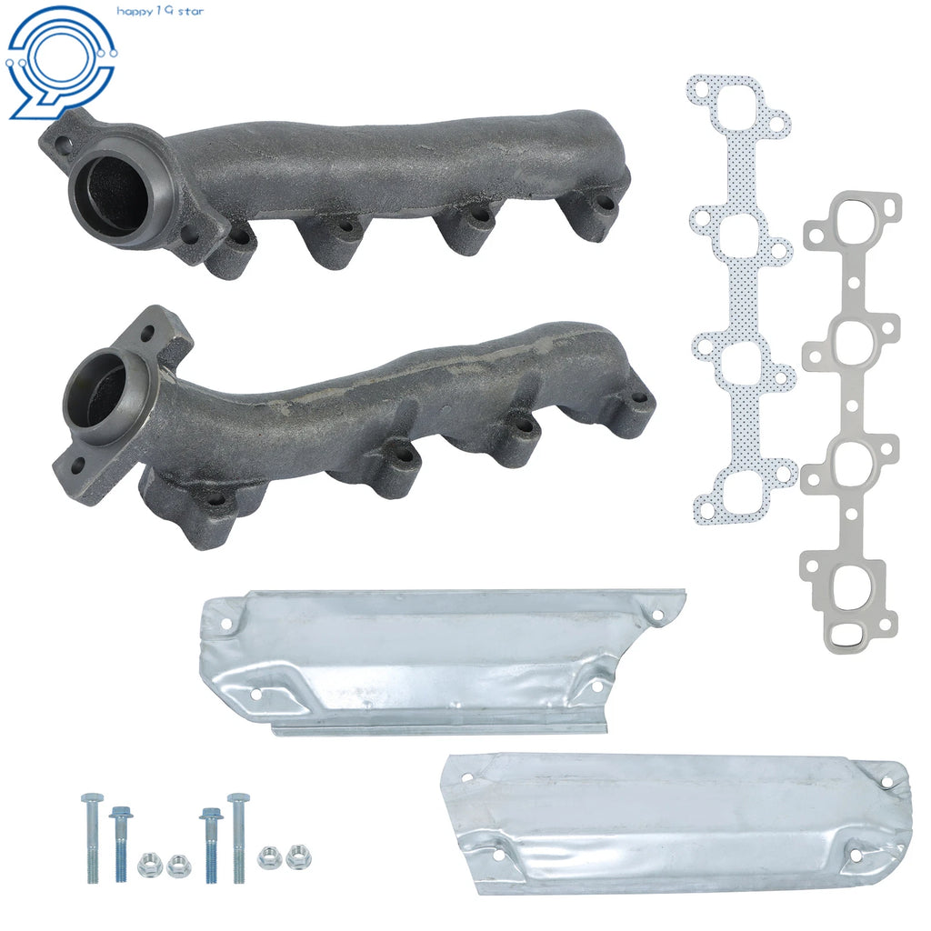 2X Exhaust Manifold w/ Gasket Kit for Dodge Ram 1500 Dakota V8 (1997–2004)