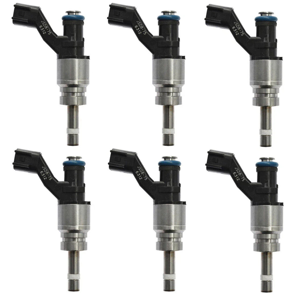 6PCS Fuel Injectors for Isuzu Axiom Rodeo 3.5L V6 (2004)
