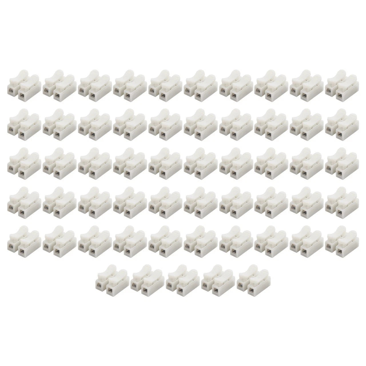 2X CH 2 Terminal Blocks Quick Connectors for Secure Electrical Crimp Connections