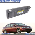 Left Driver Side Sun Visor for Honda Civic Coupe/Sedan (2006–2008)