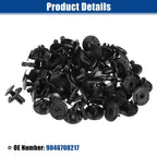 40 Pcs Radiator Cover Retainers Clips for Toyota 4Runner (No. 9046708217)