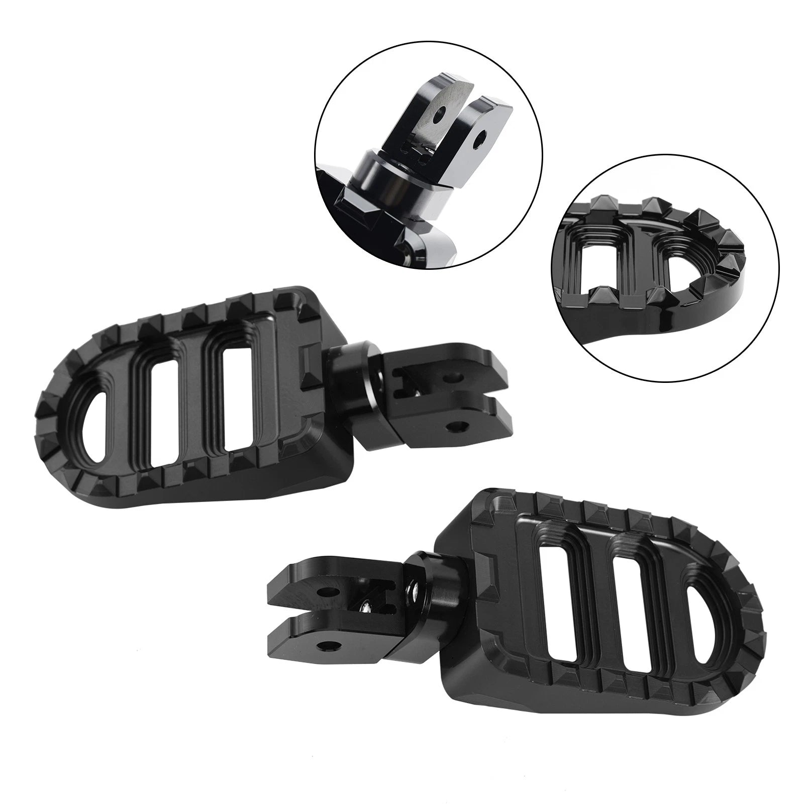 Front Footrests Foot Pegs for Moto Guzzi V100 Mandello / V7 850 / Stelvio