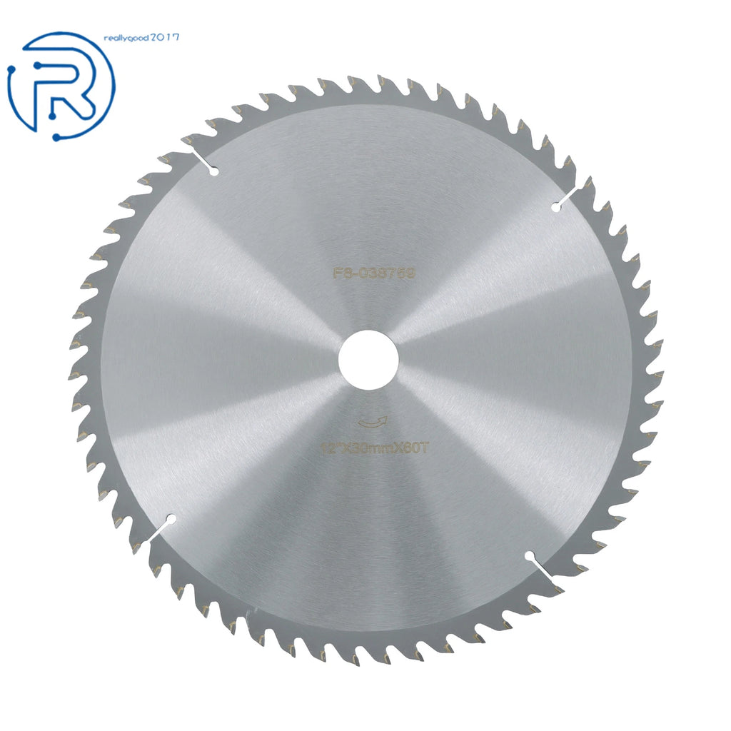 12-Inch 60 Tooth Carbide Saw Blade for Wood Cutting