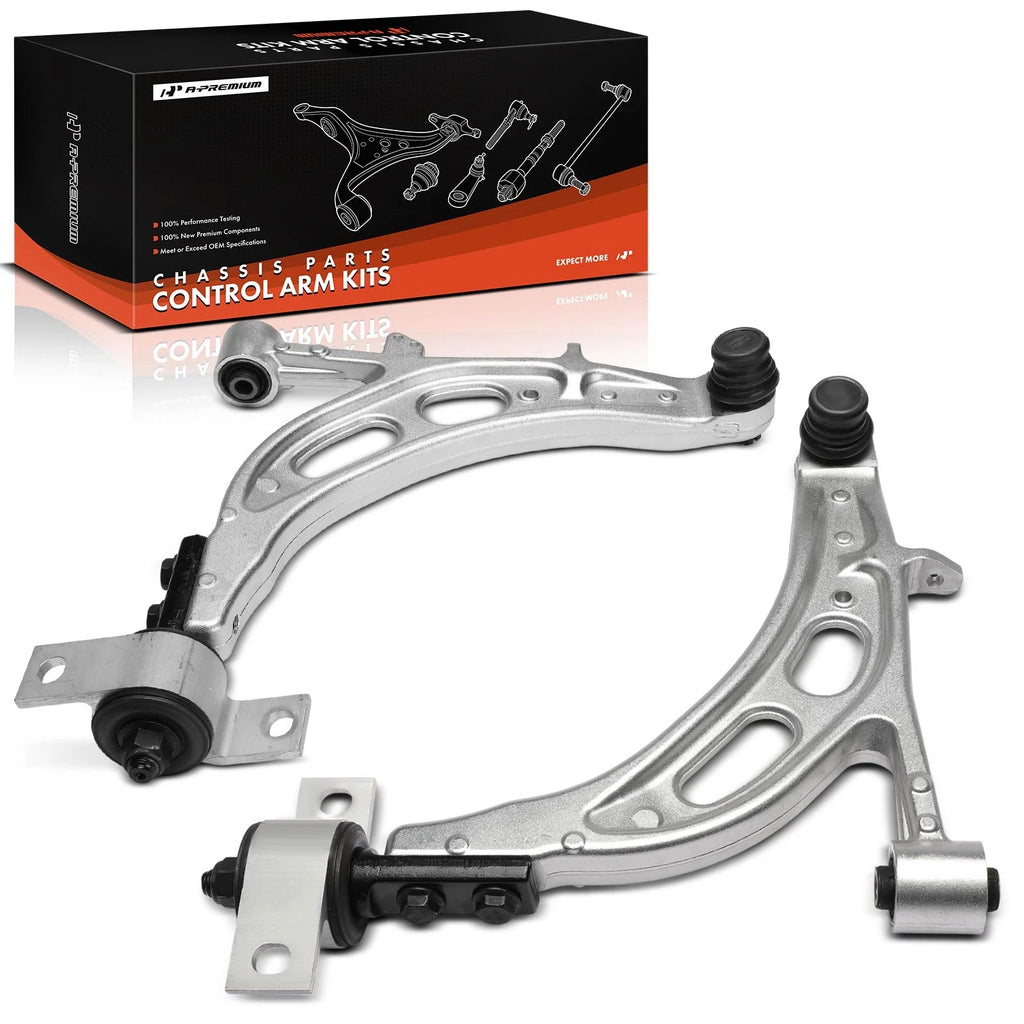 2Pcs Front Lower Control Arm with Ball Joint for Subaru Impreza WRX STI (2008–2014)