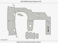 EVA Foam Pads for Sea Ray Sundancer 335 (2007) Cockpit Swim Platform