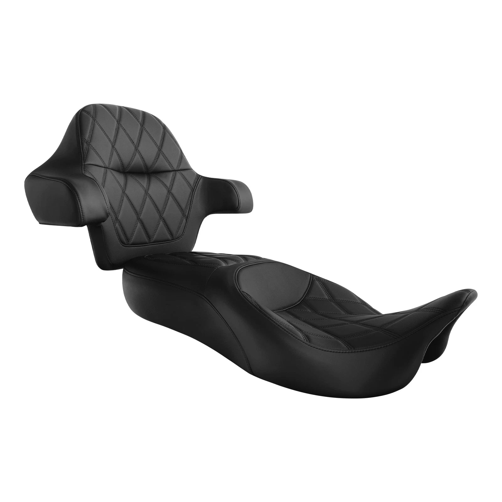 Seat Backrest Wrap-around for Harley Touring (2014–2023) Black