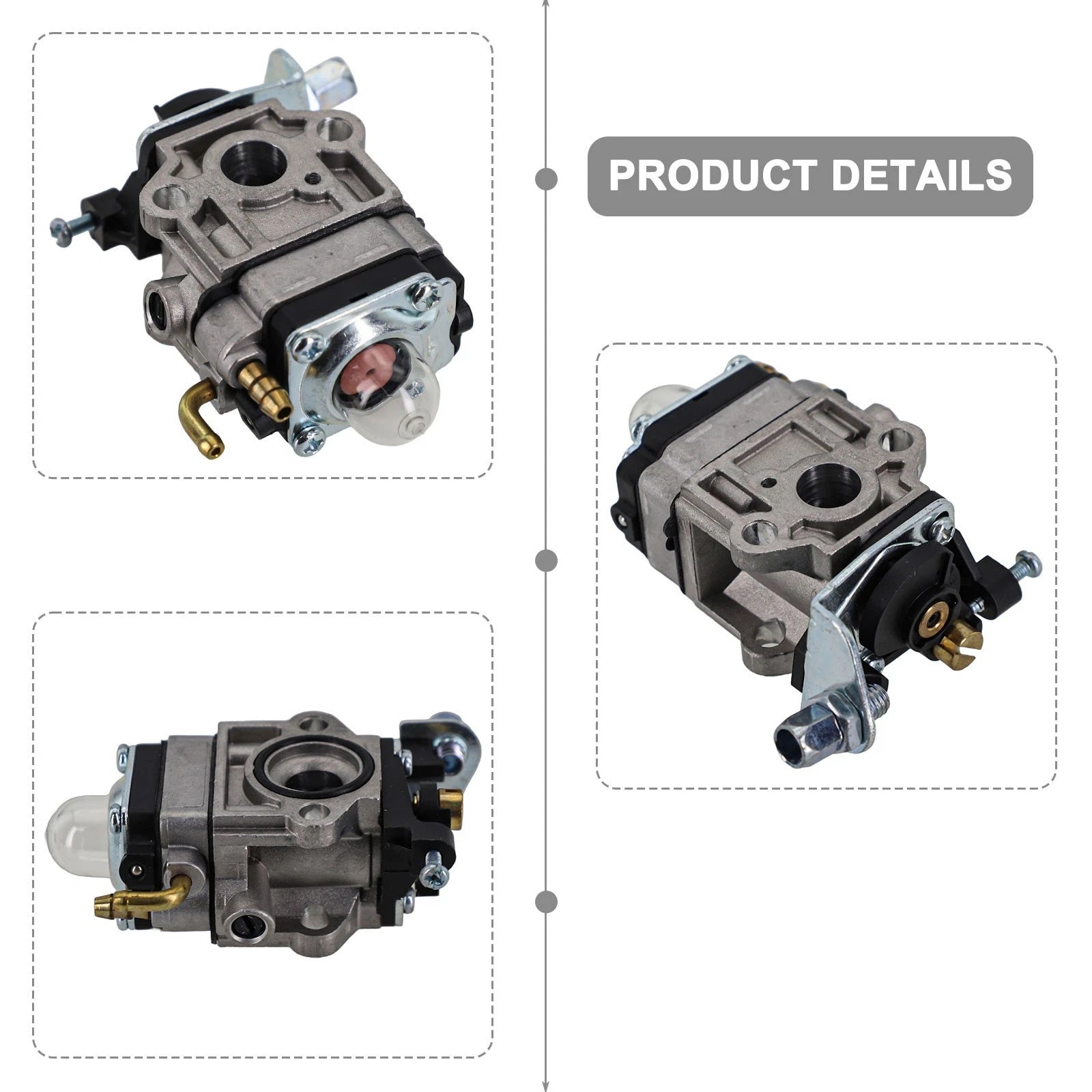 250C Carburetor for 260L 260U 265LRH 270MT Hedge Trimmers (No Years Specified)