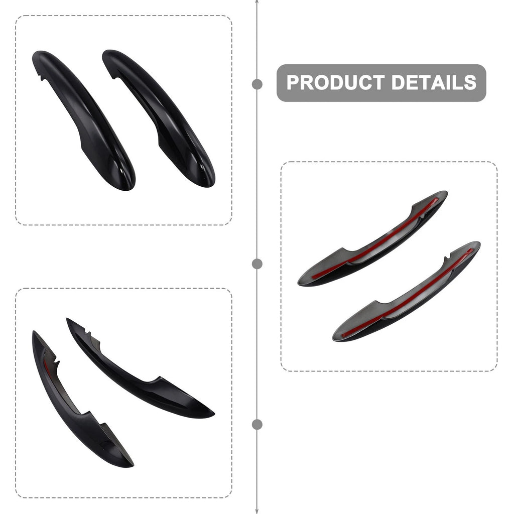 Glossy Black Door Handle Trim for MINI Cooper F54 F55 F56 F57 F60 (2014–2021)