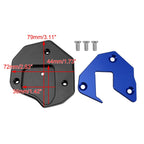 Kickstand Enlarger Plate Pad for Suzuki GSXR1300R (2008–2020) Blue