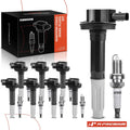 Set of 8 Ignition Coils & 8 Iridium Spark Plugs for Ford F-150 (2011–2016)