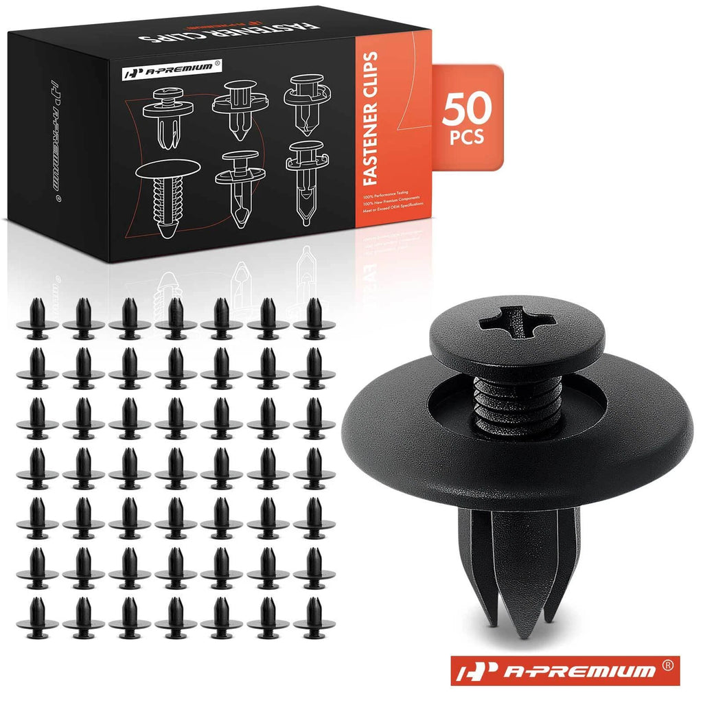 50Pcs 7mm Nylon Retainer Clips for Subaru Legacy Outback 