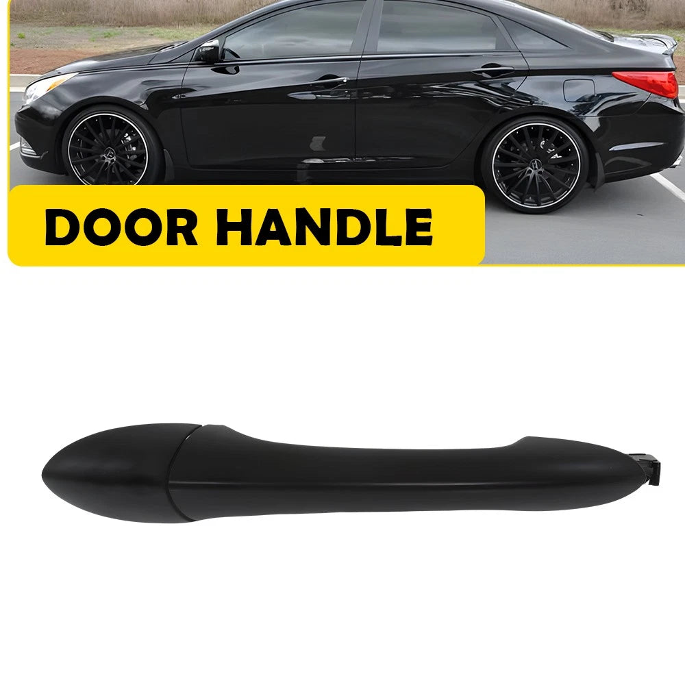 Rear Exterior Door Handle for Hyundai Sonata (2011–2015) Black