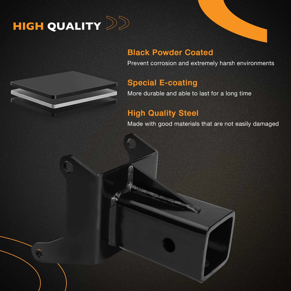 2" Rear Receiver Hitch 100945 for Can-Am Renegade 1000 450 500 570 650 800 (2012–2023)