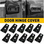 10pc Hood Hinge Set for Jeep Wrangler JK Unlimited (2007–2018)