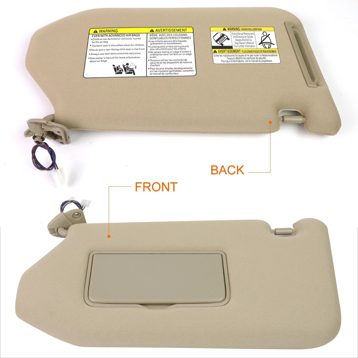 Set of 2 Aluminum Flat Running Boards for Ford F150 (2004–2014)