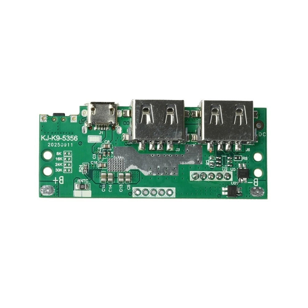 DIY Power Bank Solution IP5356 Chip with PD QC Fast Charging 6-Port Layout