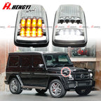LED Front Turn Signal Lights Clear for Mercedes G-Class (1990–2018)