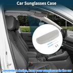 Sunglasses Case for Mitsubishi Lancer (2008–2017) Eyeglasses Holder Grey