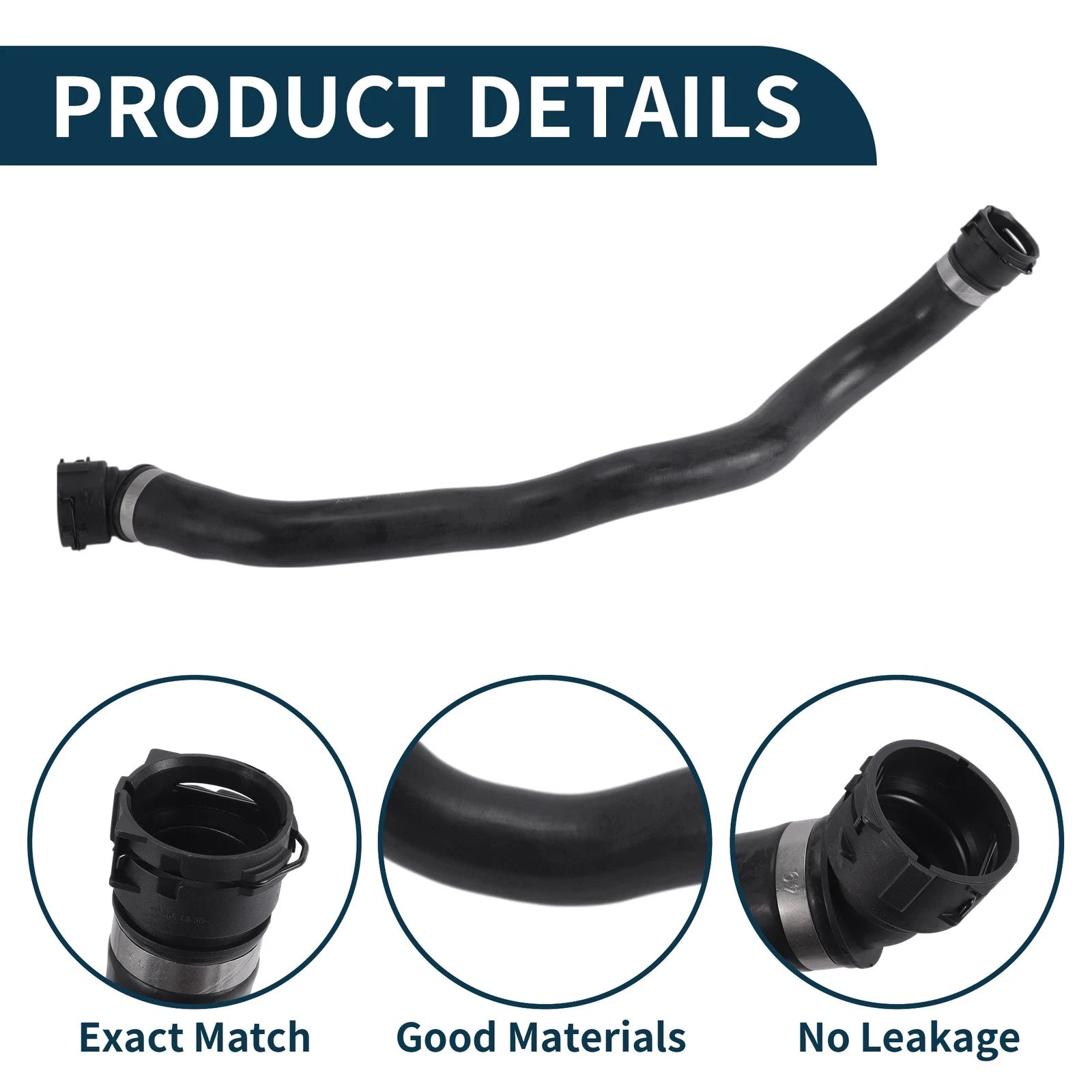 Radiator Hose No. 17128654834 for BMW 230i (2022–2024) Upper Hose