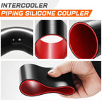Set of 8 Exhaust Pipes Couplers 2.5" OD U-Bend & 45 Degree (Universal)