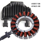 Stator & Regulator Rectifier for Harley Dyna (2008–2016) Replaces 30017-08, 74631-08