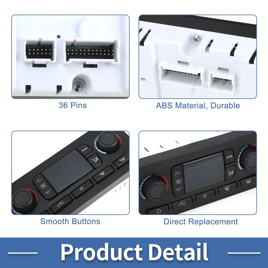 A/C Heater Climate Control Panel for Buick Rainier (2004–2007)