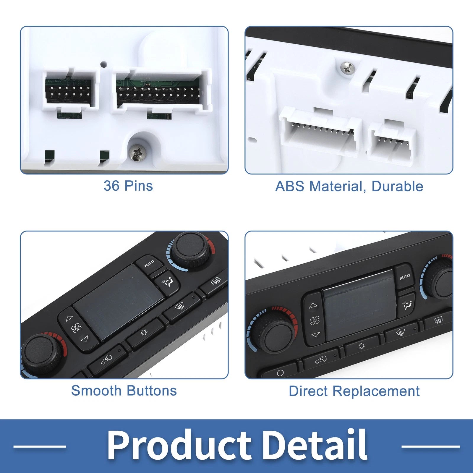 A/C Heater Climate Control Panel for Buick Rainier (2004–2007)